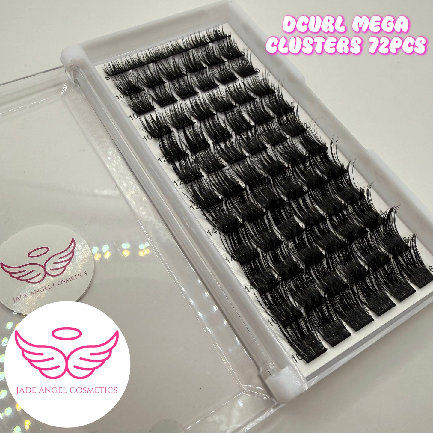 Easy peasy DIY cluster lashes jumbo pack Dcurl mega volume
