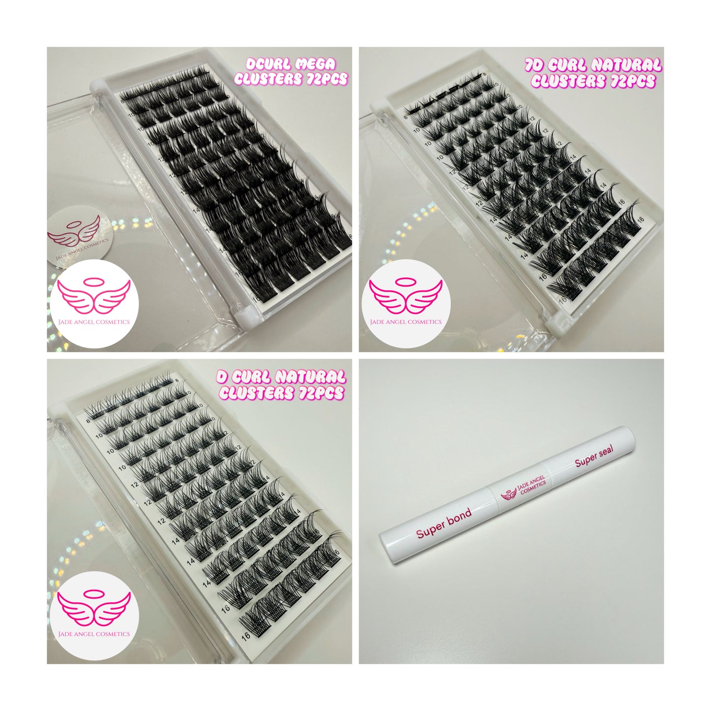 Easy peasy DIY cluster lash bundle