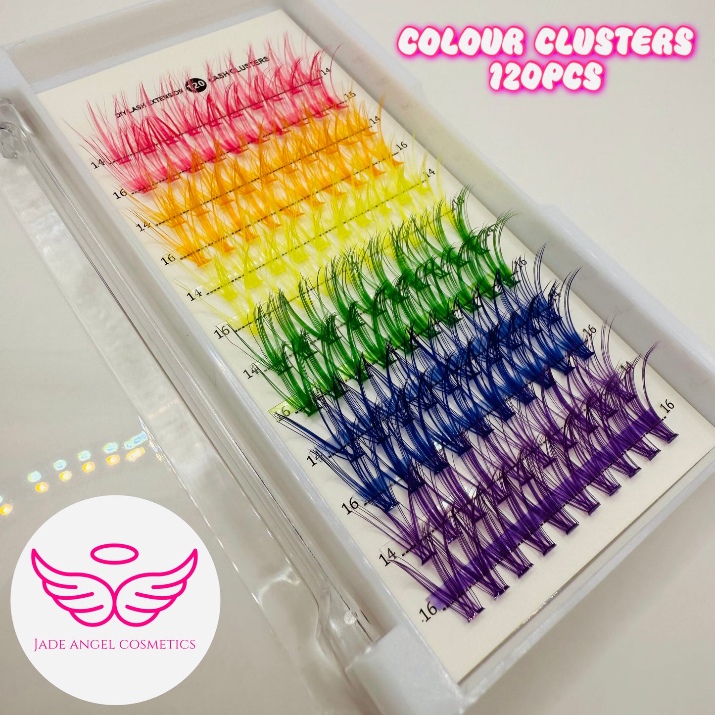 Easy Peasy DIY cluster Lashes colour jumbo pack