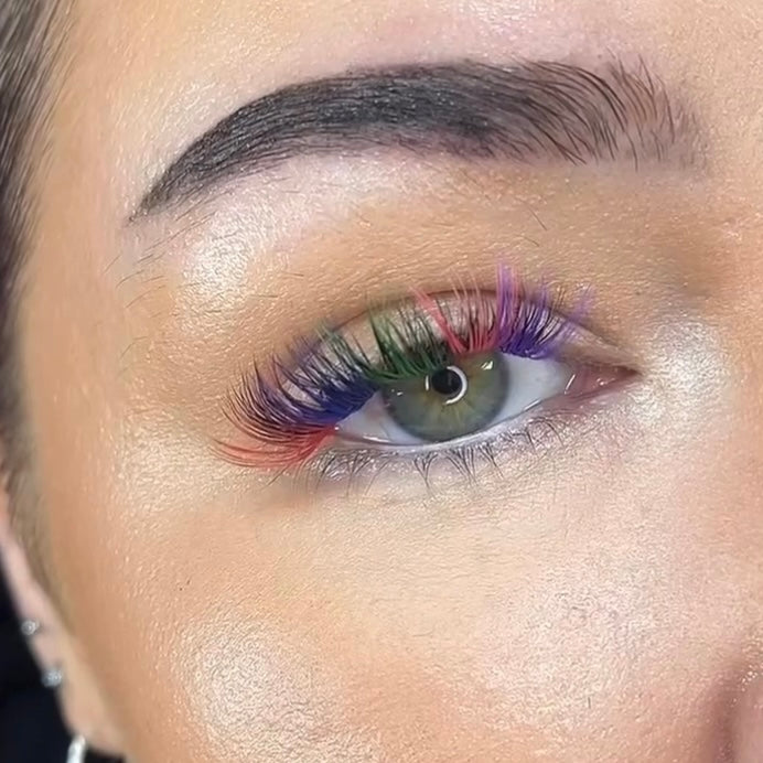 Easy Peasy DIY Lashes rainbow jumbo pack