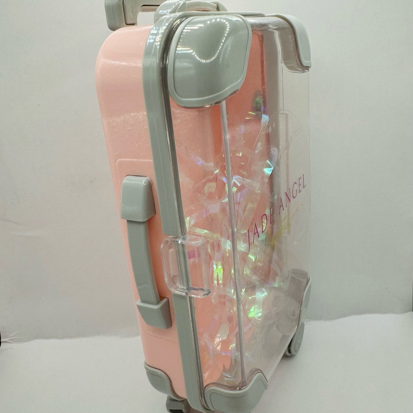 Mini luggage case pink