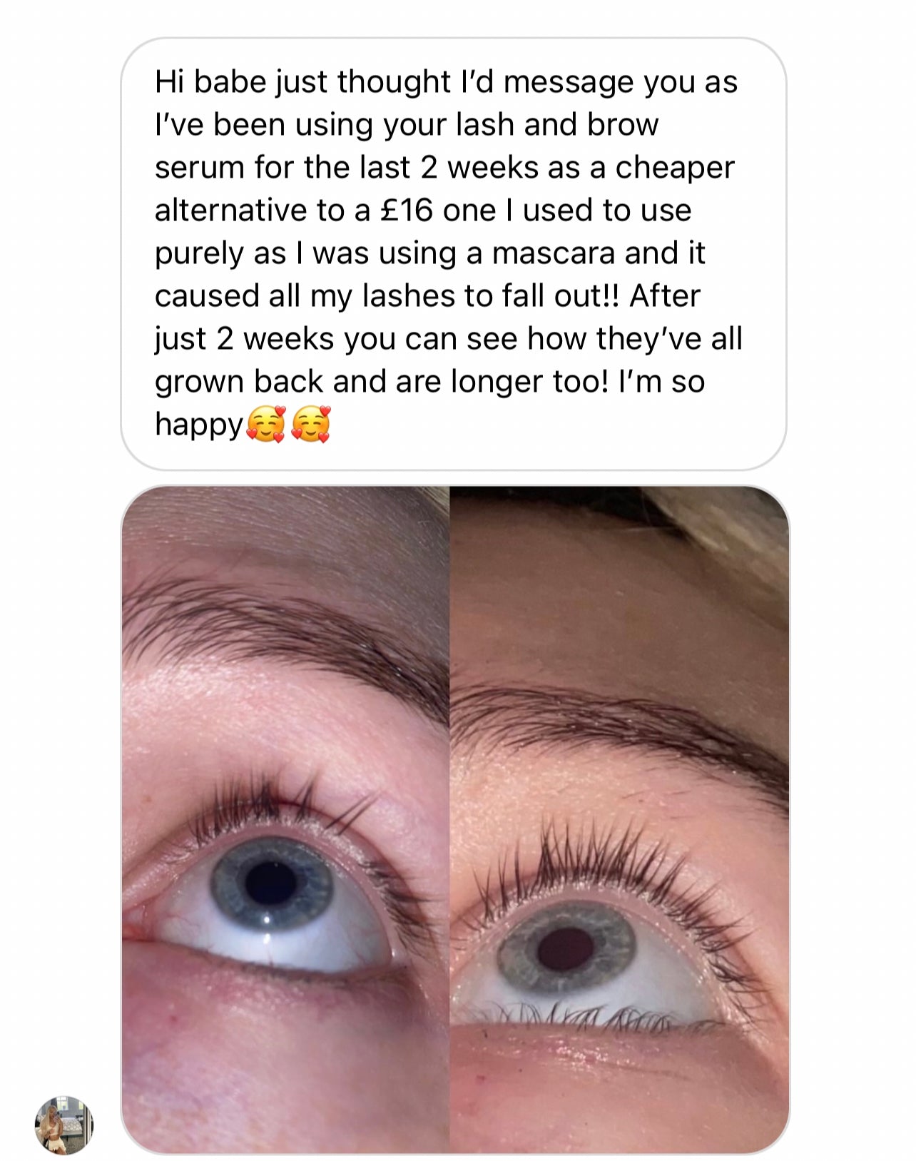 Lash & Brow Growth Serum improved formula