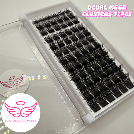 Easy peasy DIY cluster lashes jumbo pack Dcurl mega volume