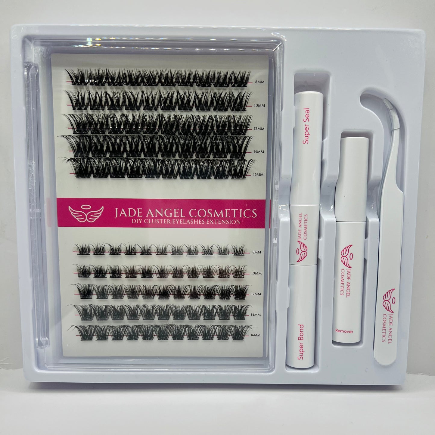 Easy peasy Dcurl lash clusters full starter kit with bond seal remover and applicator