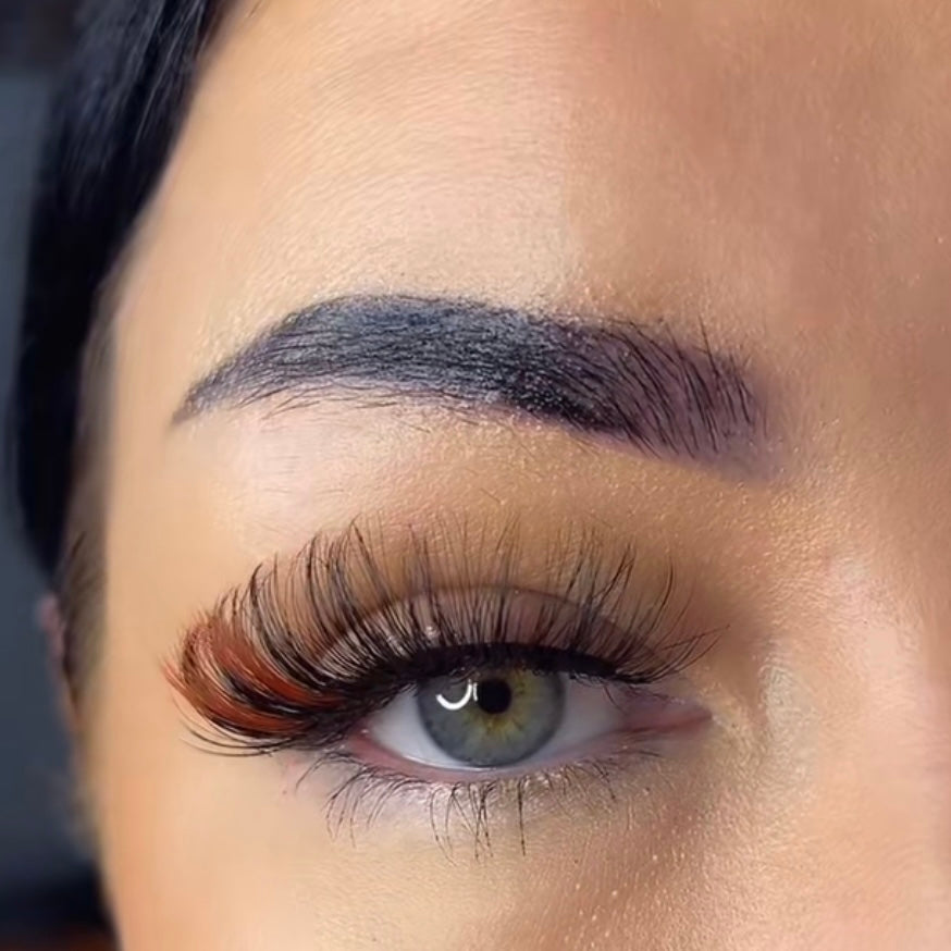 Fire Angel red lashes